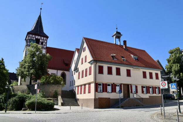 das frisch sanierte "historische Ensemble" im September 2022, Foto: Hans-Martin Goede